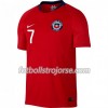 Chile Matchtröjor Alexis Sanchez 7 Hemma Fotbollströja Copa América 2019